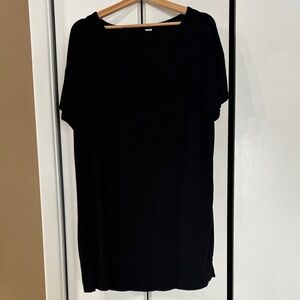 Old navy Sunday sleep Black Short Sleeve T-Shirt night shirt